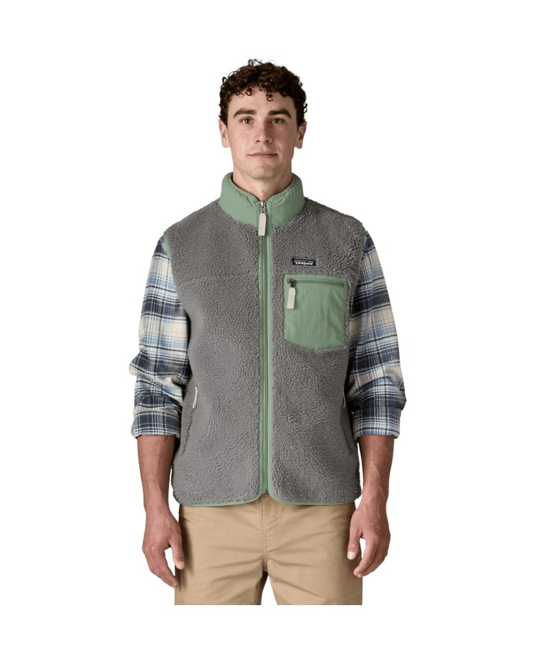 レア！patagonia SIMPLE VEST GRAY jacket das Patagonia M's Classic Retro-X Vest Forever Grey | Sportfishtackle.com