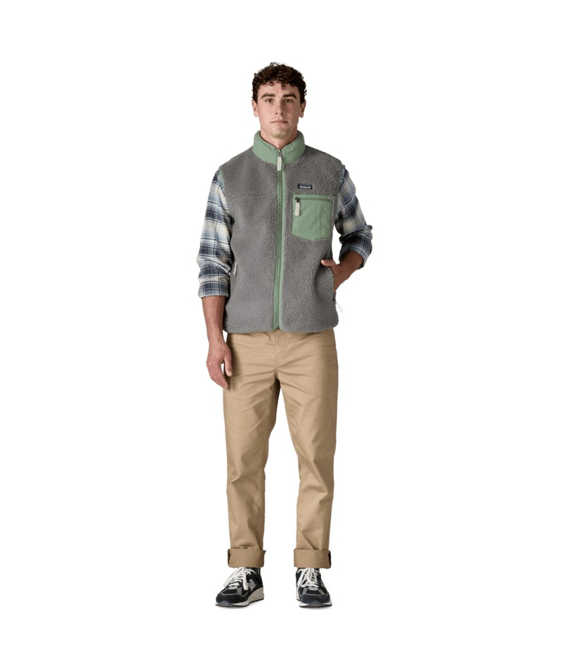 Patagonia M's Classic Retro-X Vest Forever Grey | Sportfishtackle.com