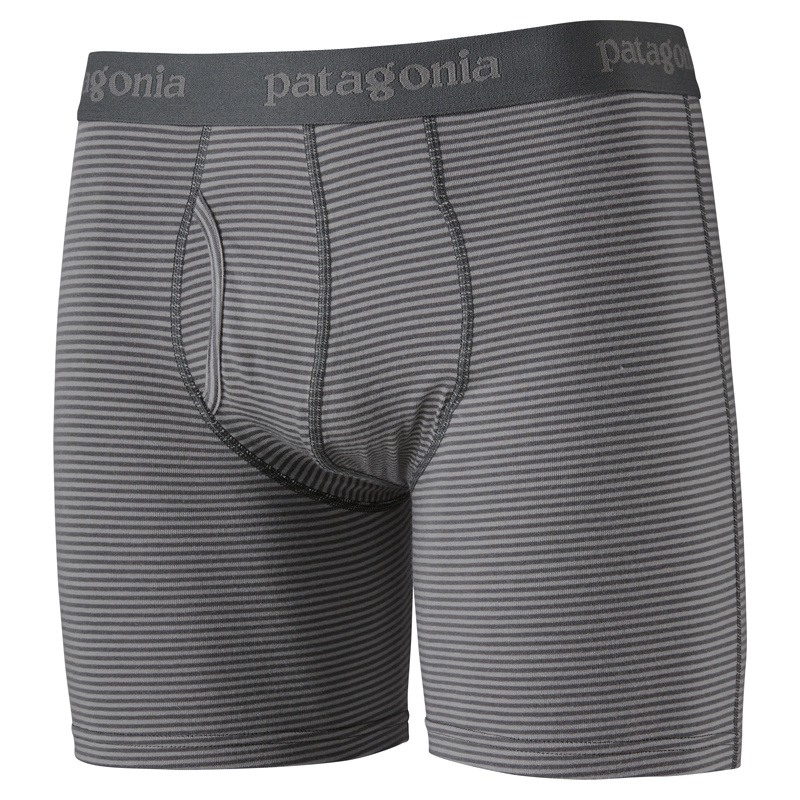 Patagonia M\'s Essential Boxer Briefs 6 in. Fathom: Forge Grey