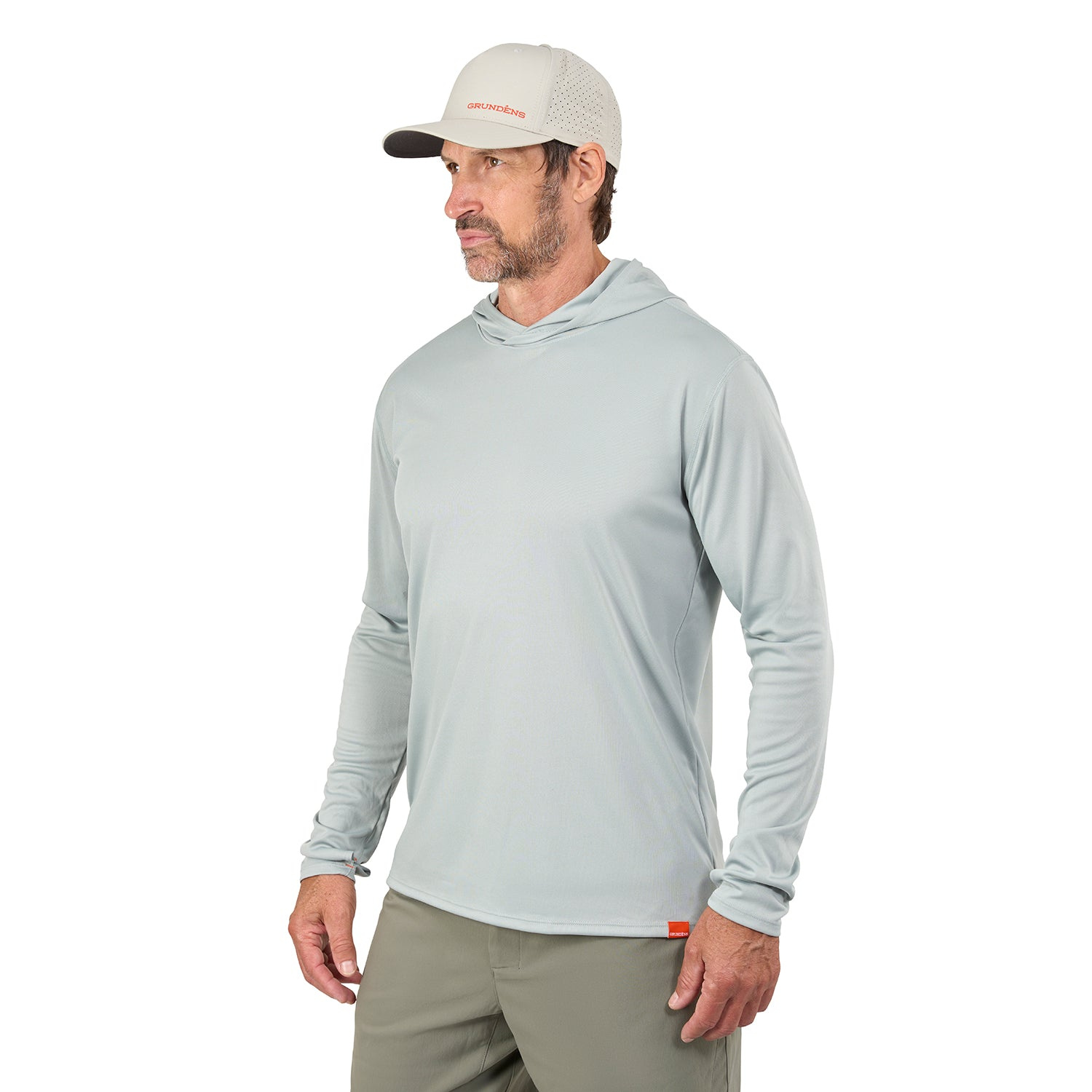 Haut Grundéns UPF 50 Solstrale Pro Hoody Cascade - Ardent Fly Fishing Haut Grundéns UPF 50 Solstrale Pro Hoody Cascade - Ardent Fly Fishing