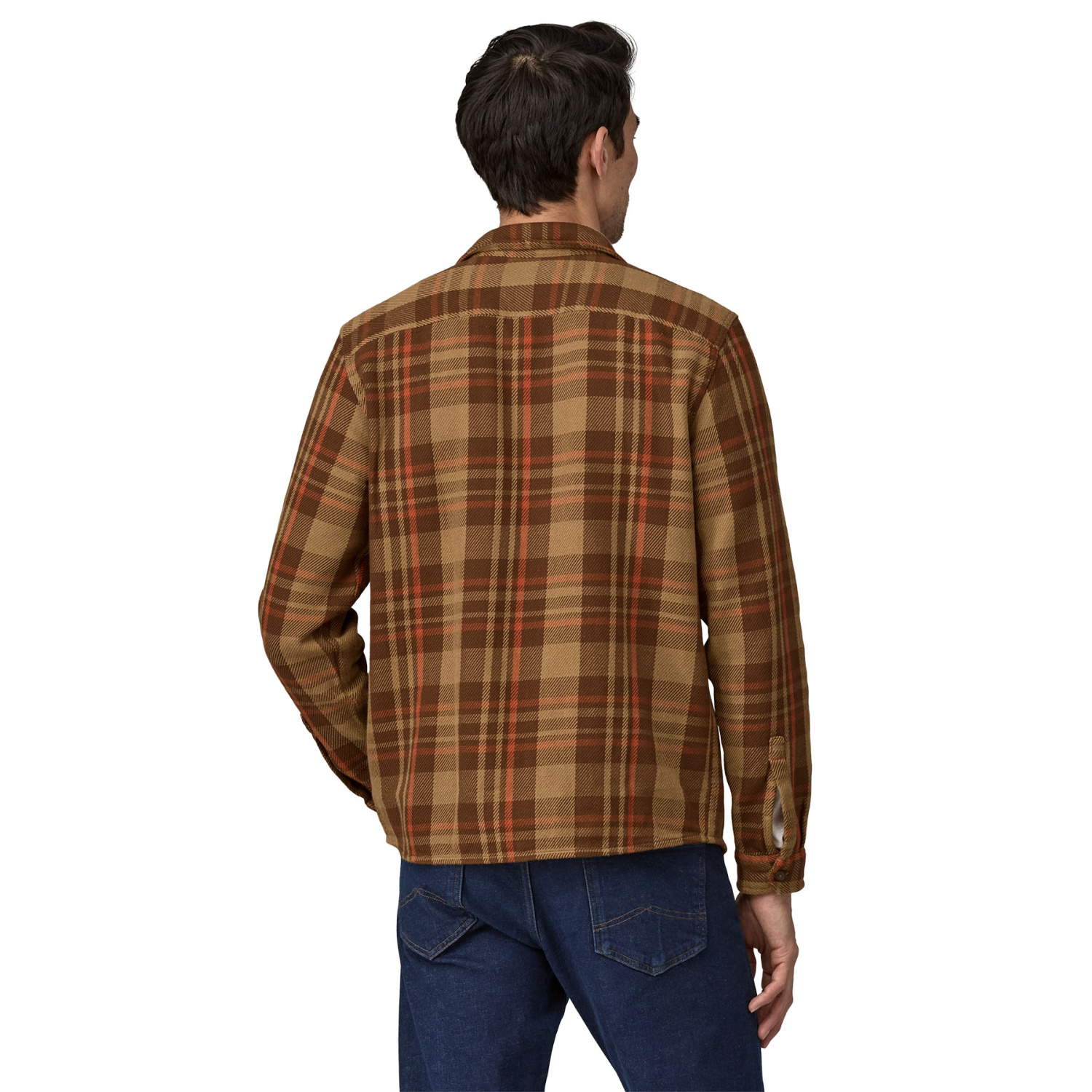 Patagonia M's Fjord Loft Shirt Forested: Nest Brown