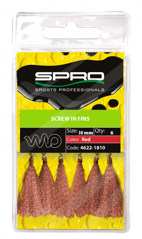 SPRO Screw In Fins (6pcs)
