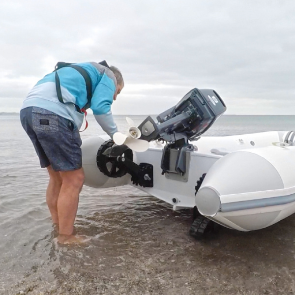 Railblaza Dinghy Wheels Kit by C-Tug | Sportfishtackle.com
