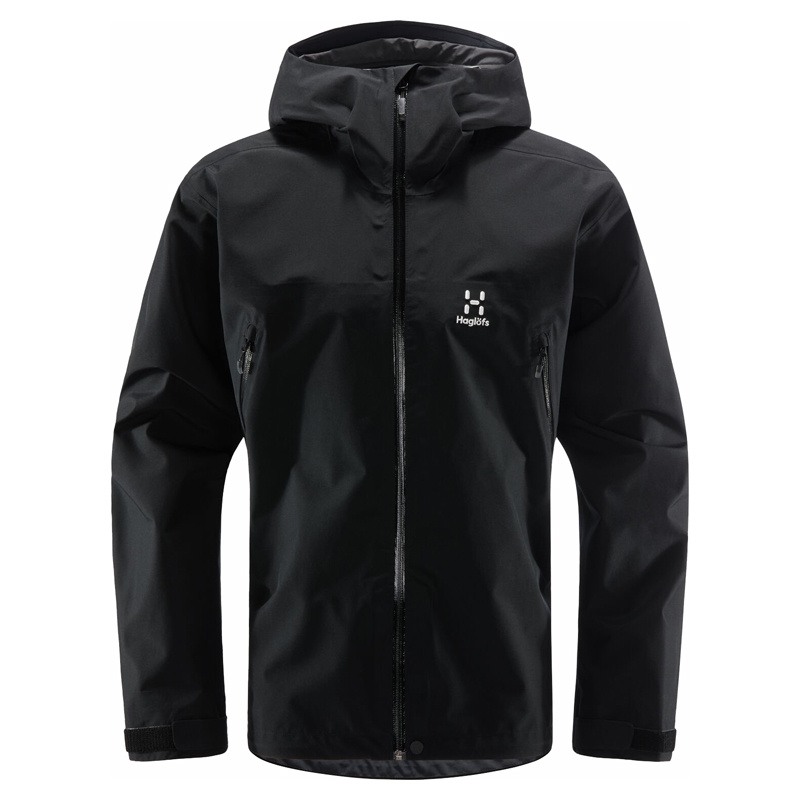 Haglöfs Roc GTX Jacket Men True Black | Sportfishtackle.com