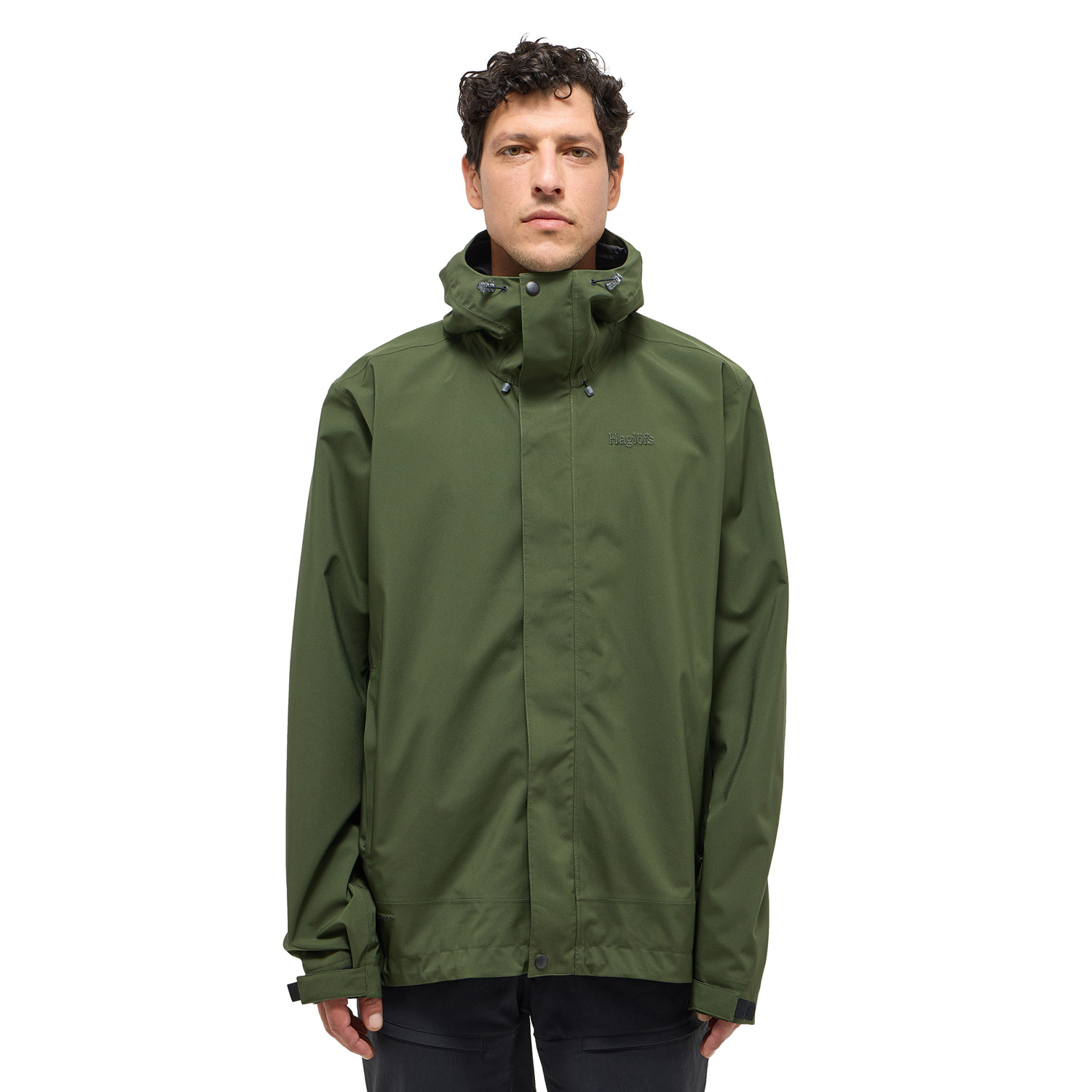 HAGLÖFS フード付きジャケット 緑 海外サイズ M Haglöfs Breeze Proof Jacket Men Seaweed Green | Sportfishtackle.com