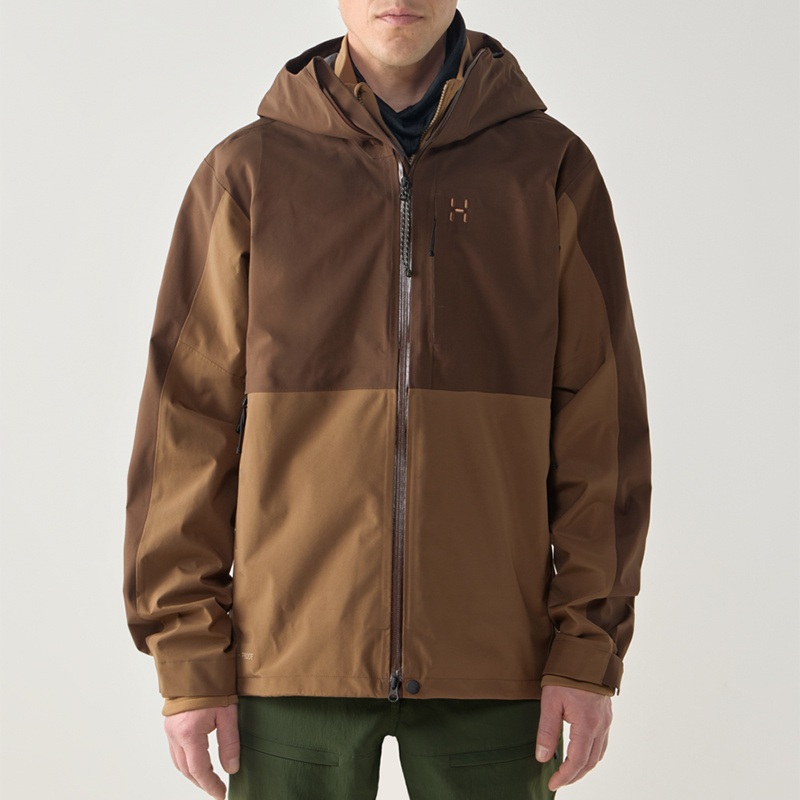 Haglöfs Front Proof II Jacket Men Woodland Brown/Teak Brown