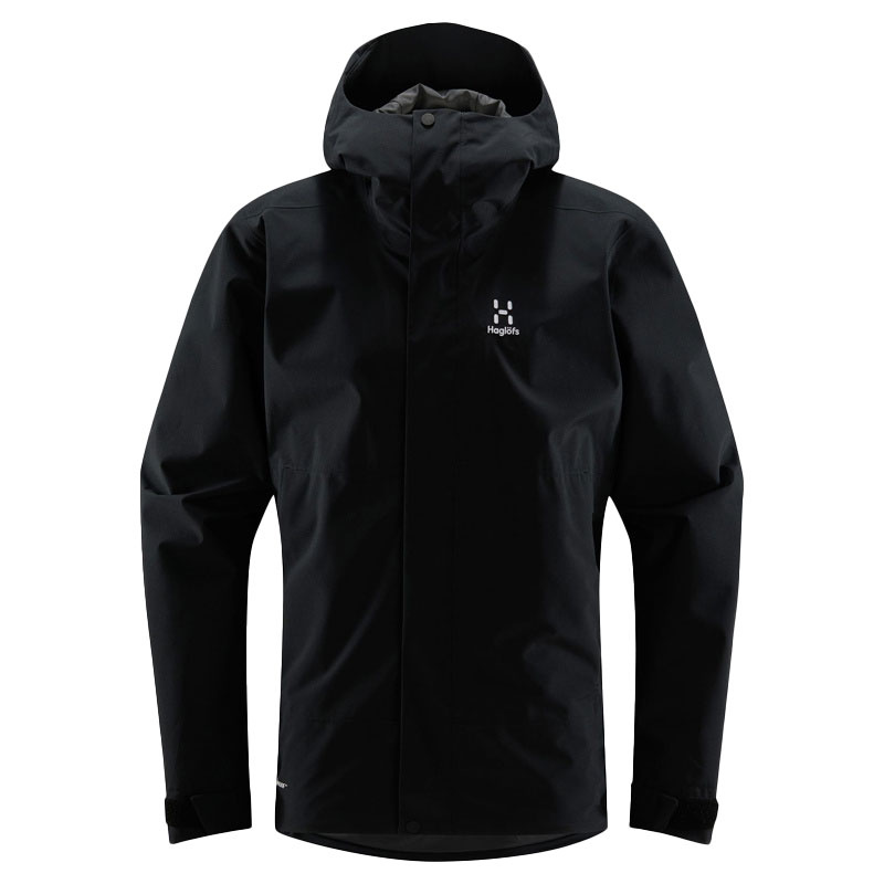 Haglöfs Koyal Proof Jacket Men True Black | Sportfishtackle.com