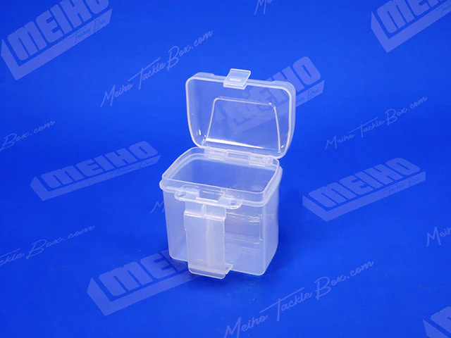 Meiho Bucket Mouth Parts Case BM-100, 100x93x100mm - Clear