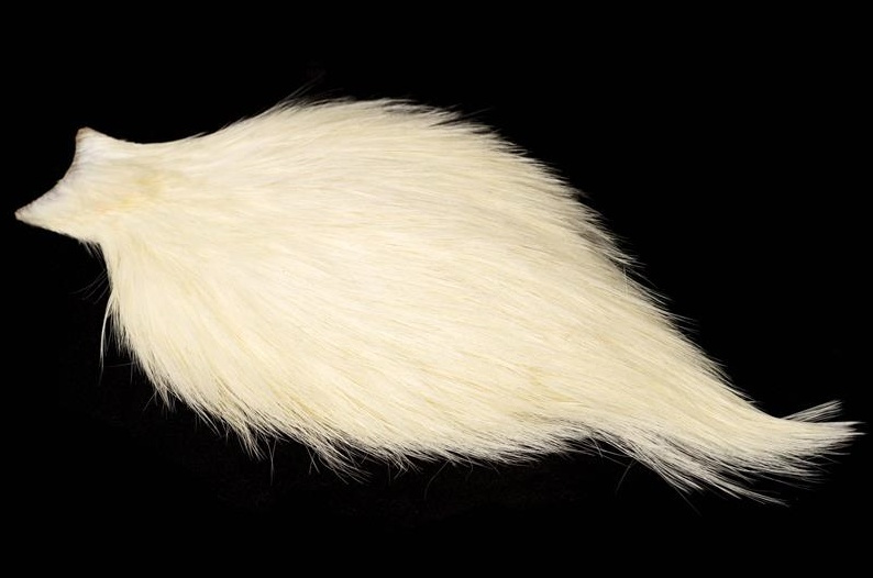 Whiting Spey Hackle Cape Silver White - Main Image