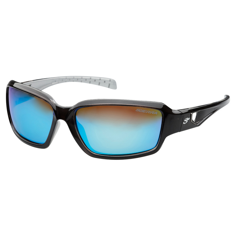 Scierra Street Wear Sunglasses Mirror Grey/Blue Lens