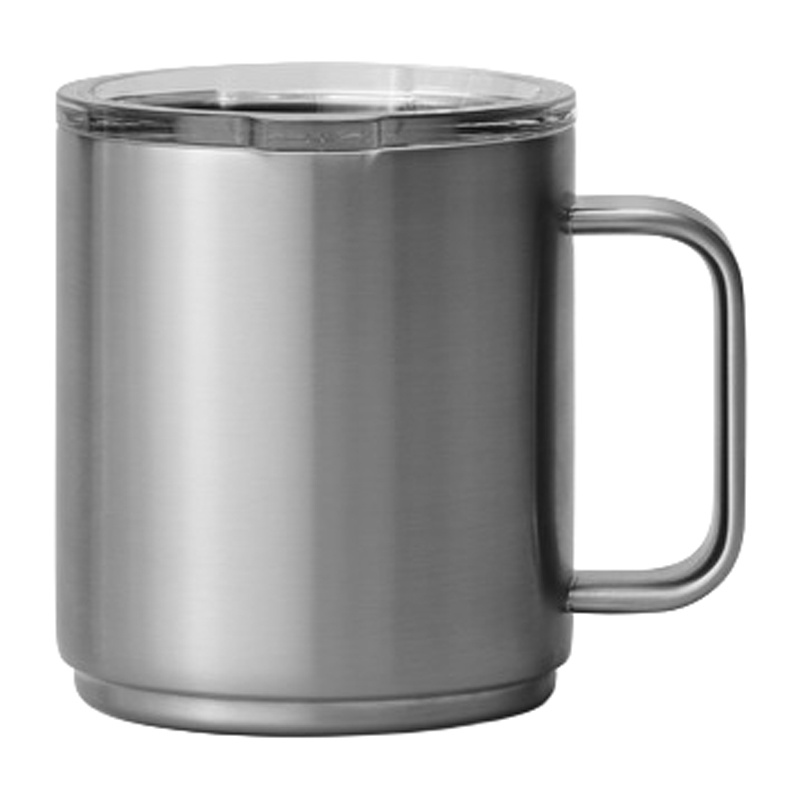 Yeti Rambler 10 Oz Mug Ceramic - Stainless Steel | Sportfishtackle.com
