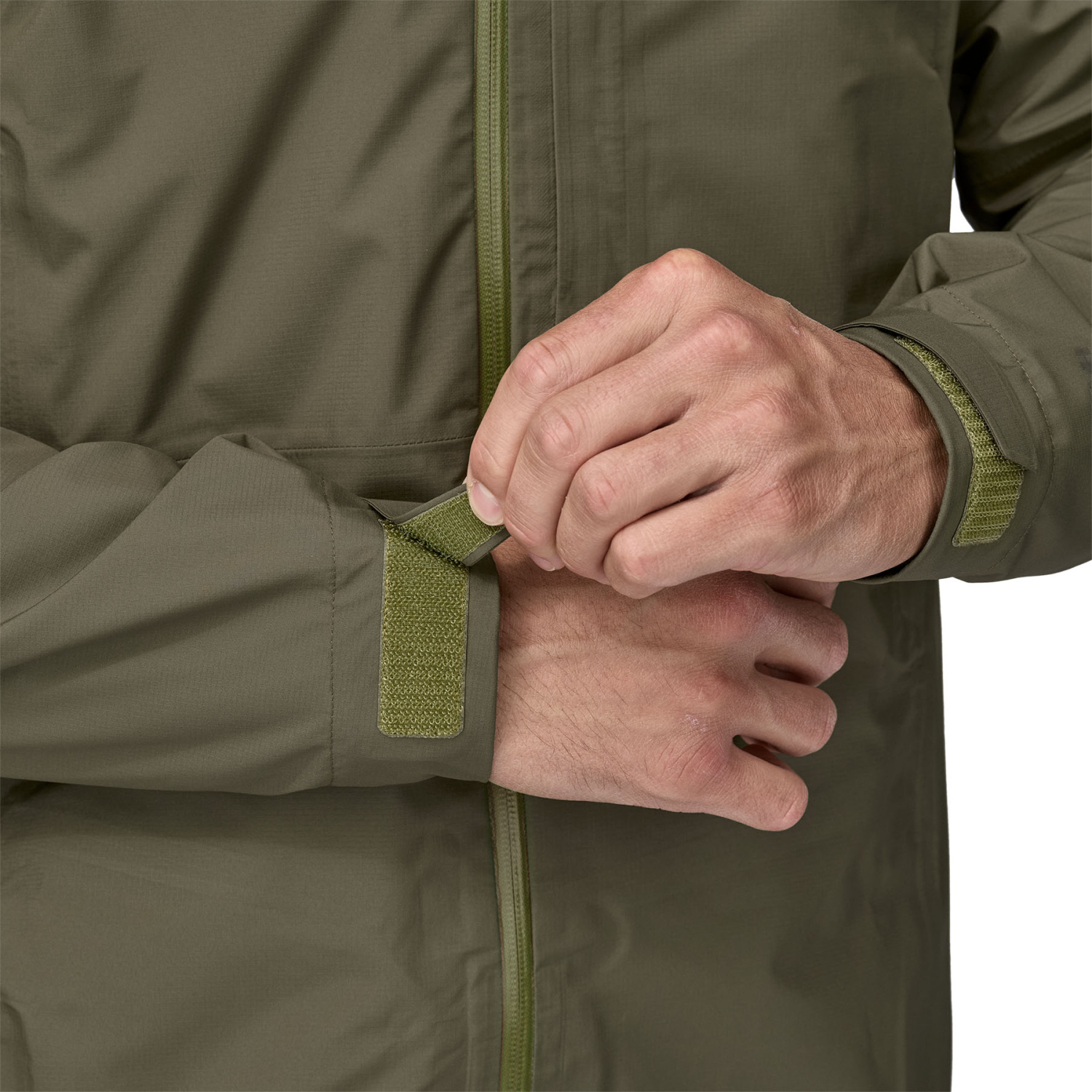 Patagonia M's Boulder Fork Rain Jacket Basin Green
