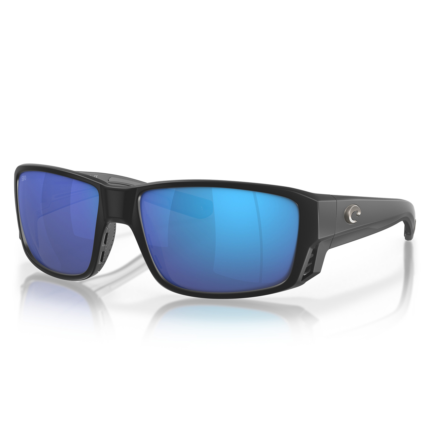Costa Tuna Alley Pro Matte Black Blue Mirror 580G