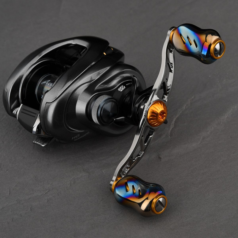 Gomexus 100mm Aluminium Handle with 22mm Titanium Knob 8x5mm