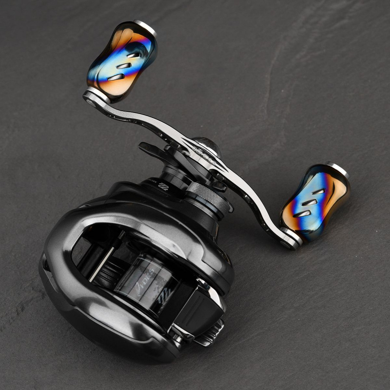 GOMEXUS GALAXY Titanium 120mm ハンドル Gomexus Crank Handle w/Titanium Galaxy Knob | Sportfishtackle.com