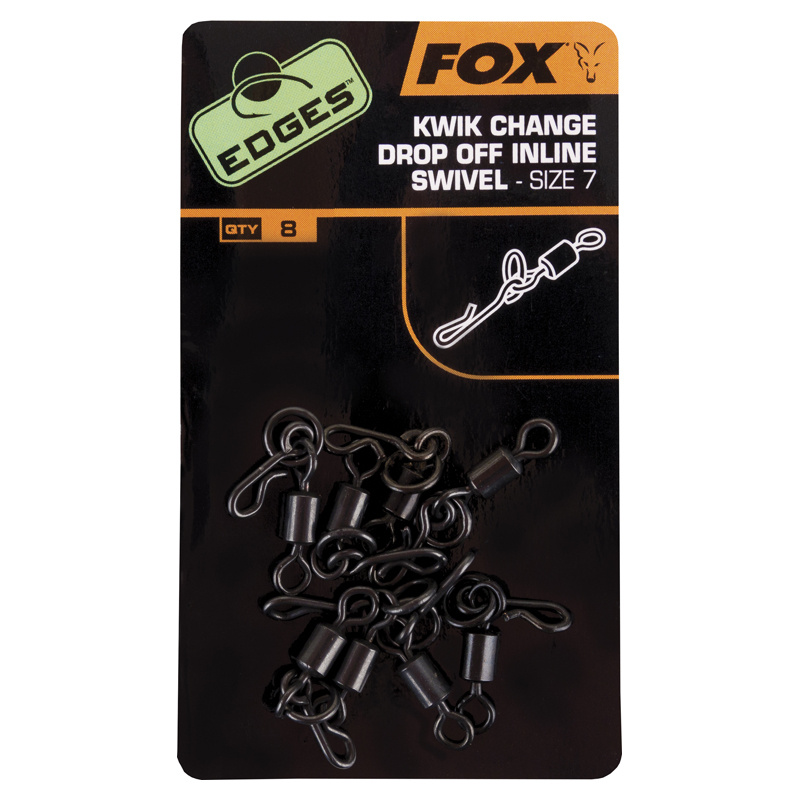 Fox Edges Ring/Kwik Connector Combo Swivel Size 7 (8pcs)