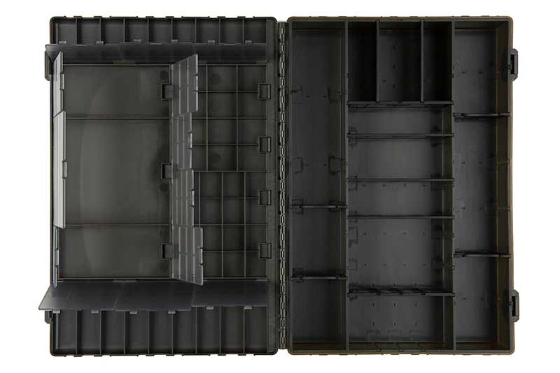 Fox Edges Large Tackle Box Loaded | Sportfishtackle.com