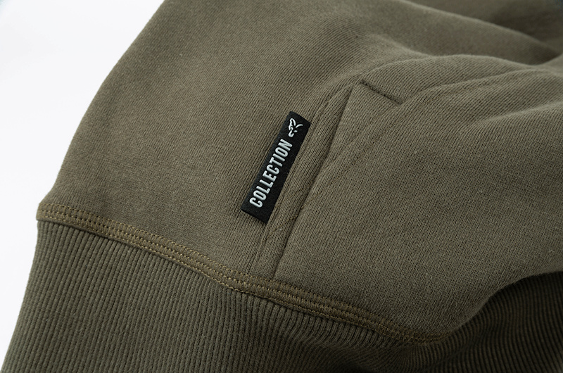 fox green silver hoodie