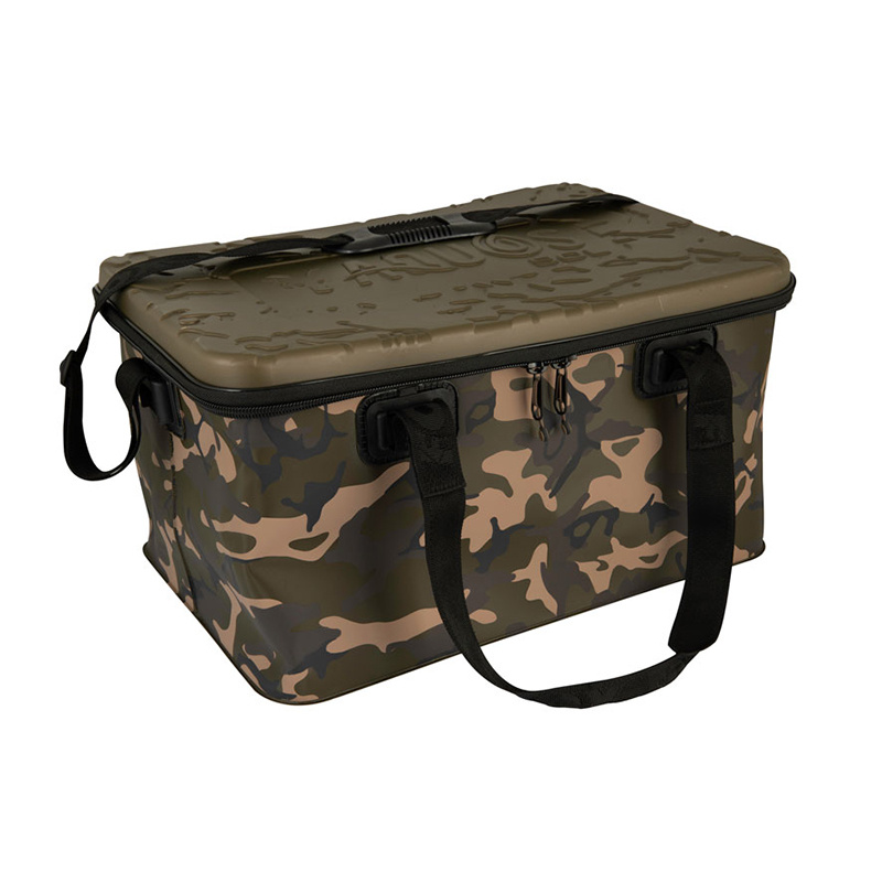 fox camo tackle box International Camolite Brew Kit Brown Constructed from durable Fox Aquos Camolite 50L