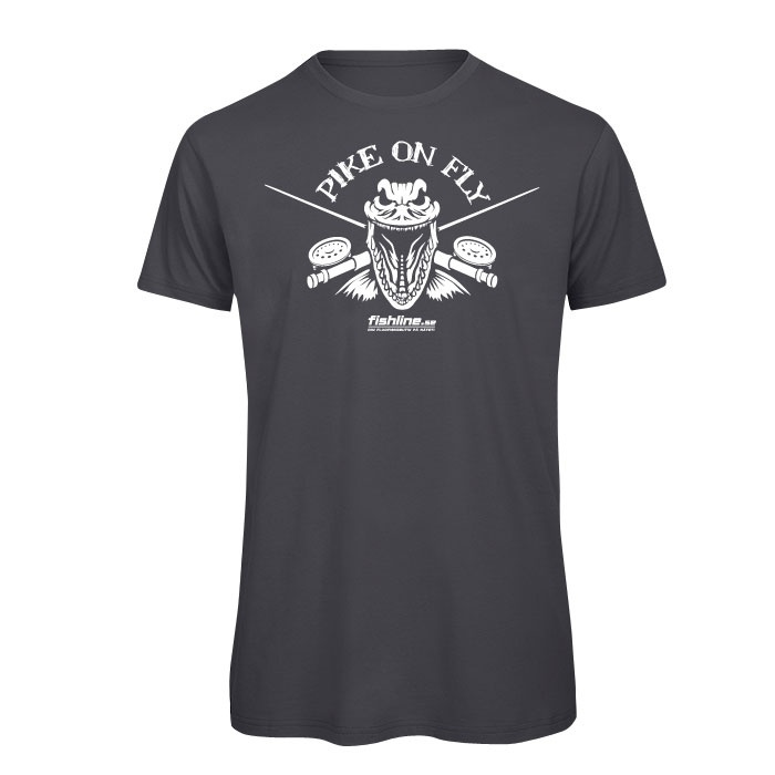 Fishline Pike on Fly Men\'s 100% Organic Cotton t-shirt S