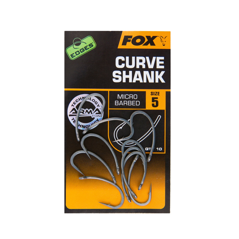 Fox Edges Armapoint Curve Shank 10pcs