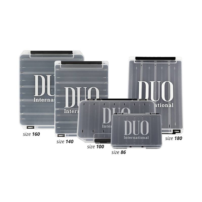 Duo Reverseable Lure Case Clear, Black & White
