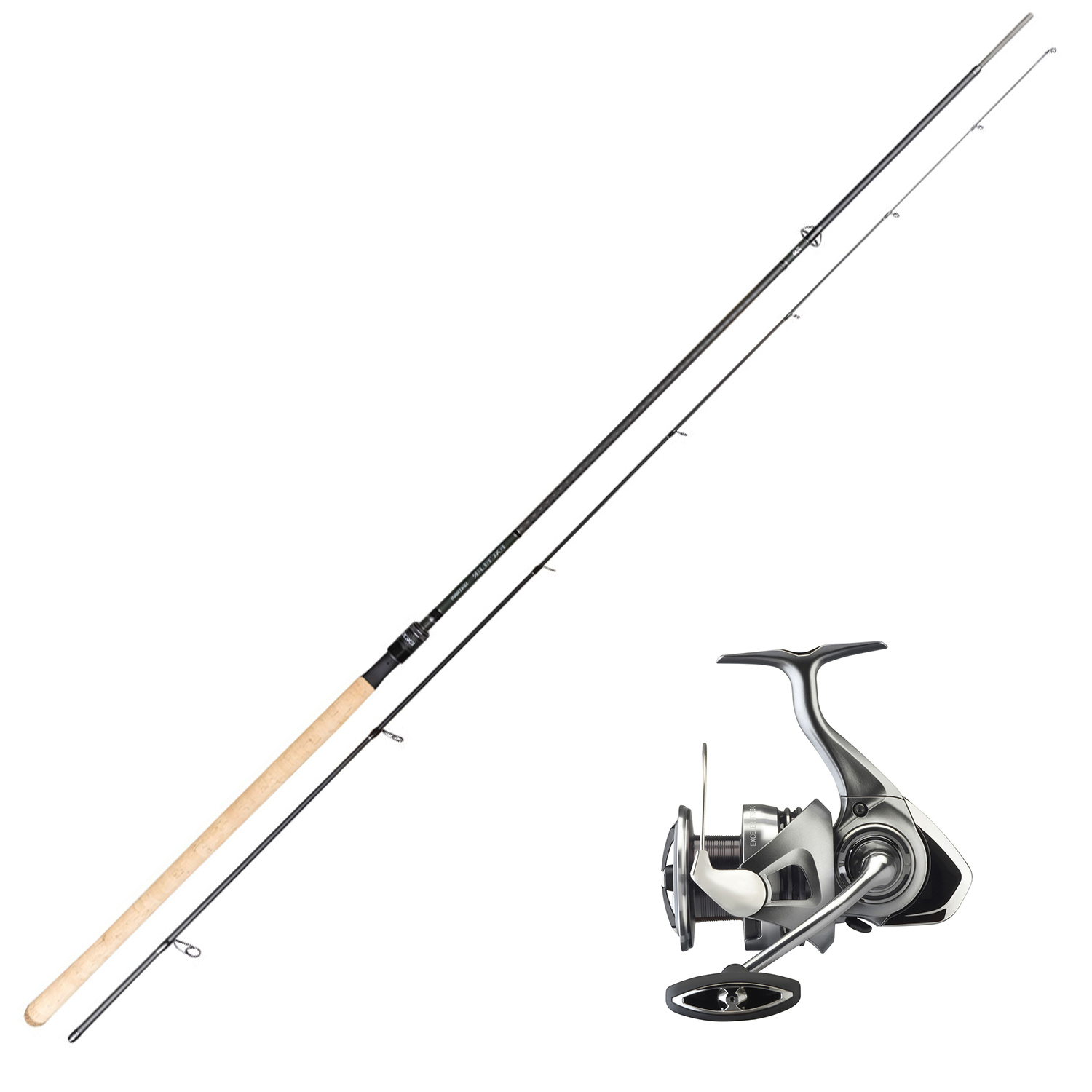daiwa exceler spinning combo with hard case EXELT4000D-C LT Reel feel and performance of the handsomely designed Aird Coastal Inshore Series makes them perfect for a wide range of light tackle and finesse applications DAIWA 23 EXCELER LT SPINNING