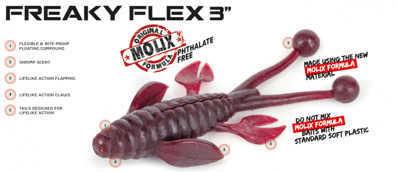 Molix Freaky Flex 7,6cm (6pcs)