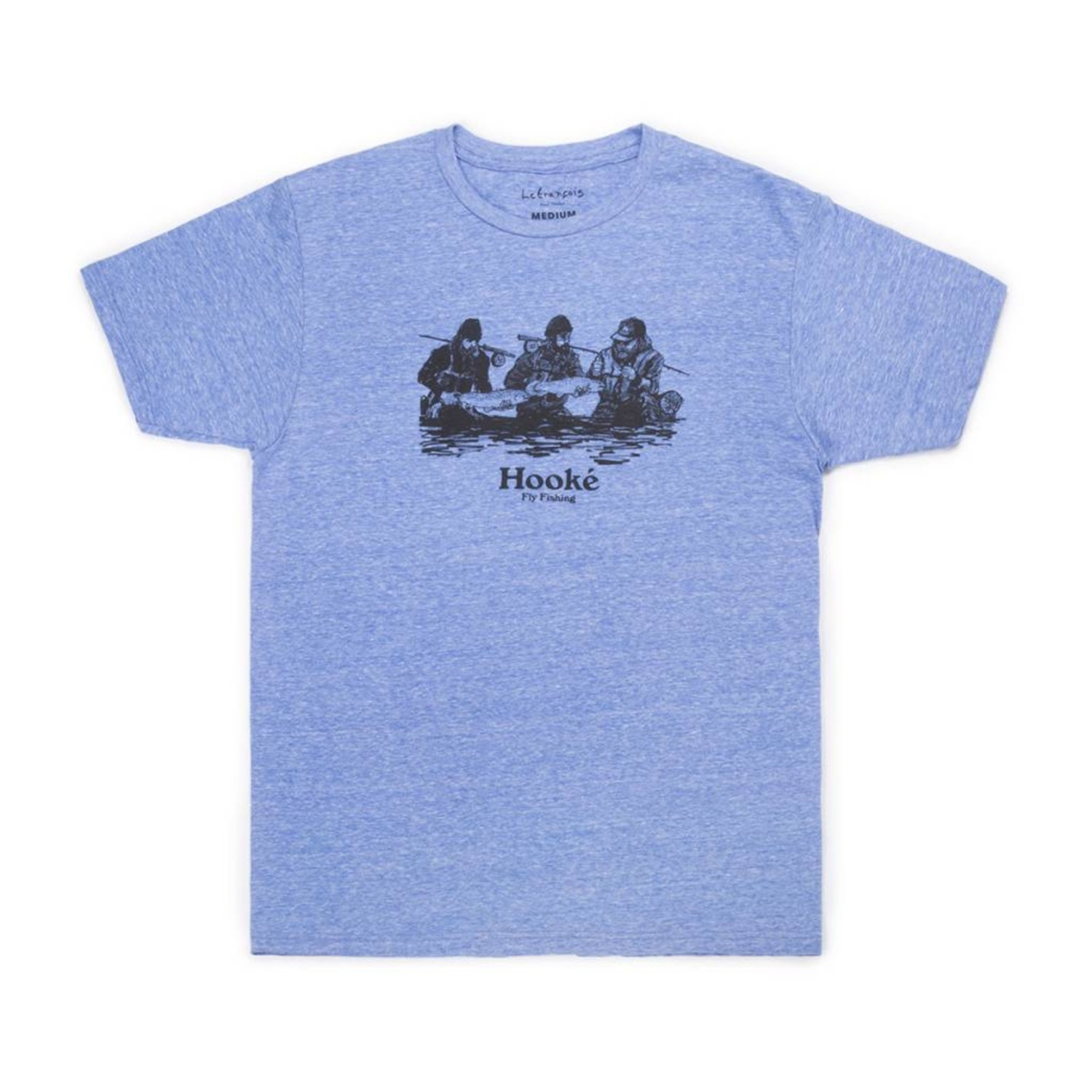 Hooke Double Header T-Shirt Royal Snow S