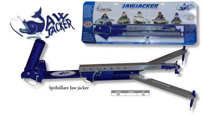 jaw jacker automatic ice fishing hook setter and rod holder Holder, Pliers & Tools An extremely effective new tool in the sport of ice fishing that uses the flex of your ice fishing rod to hook fish Ice Fishing Hook Setter Best