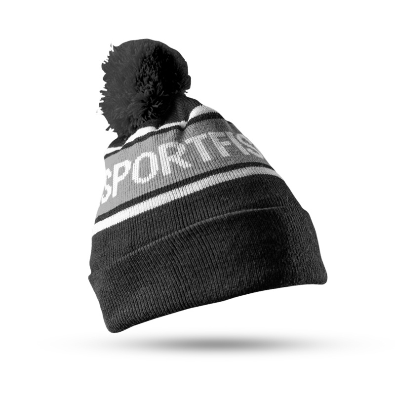 Söder Sportfiske Knitted Beanie Black/Grey