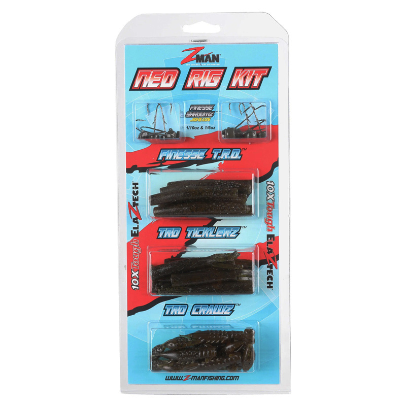 Z-man Ned Rig Kit - Green Pumpkin | Sportfishtackle.com