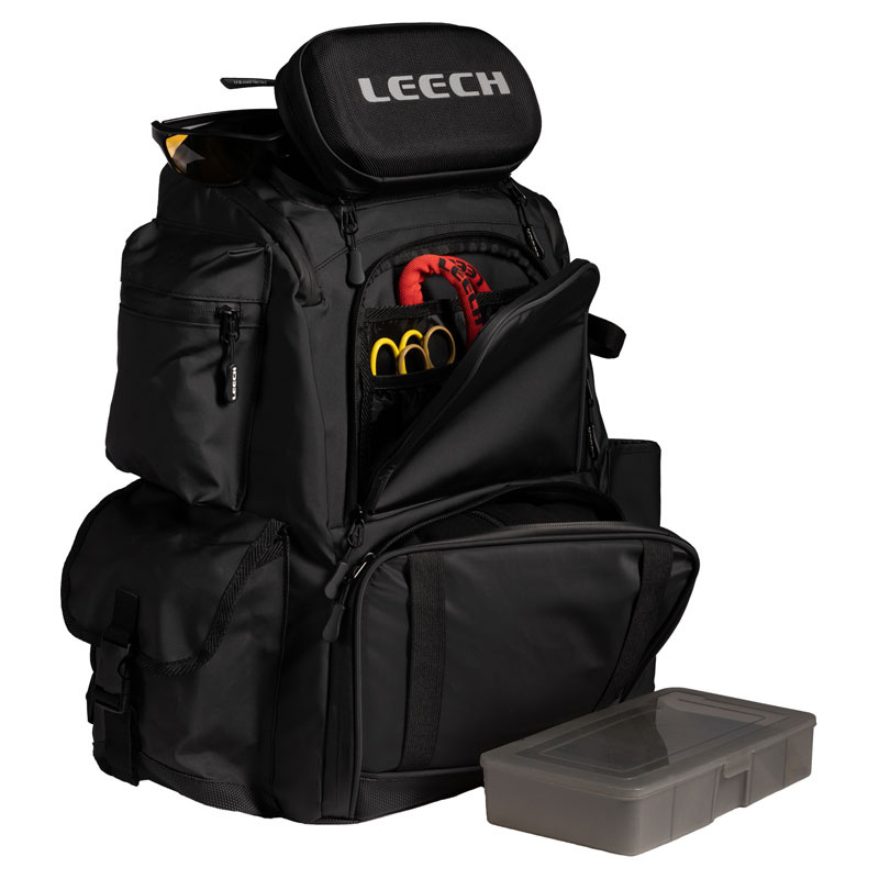 Leech Backpack 45L Black | Sportfishtackle.com