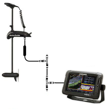 motorguide xi5 compatible fish finders Sonar Adapter with 6-Pin Connector, Blue/Gray These offer built in Lowrance transducers that are ready to work with leading sonar brands including Garmin 8M0092085 Replacement for MotorGuide Pinpoint