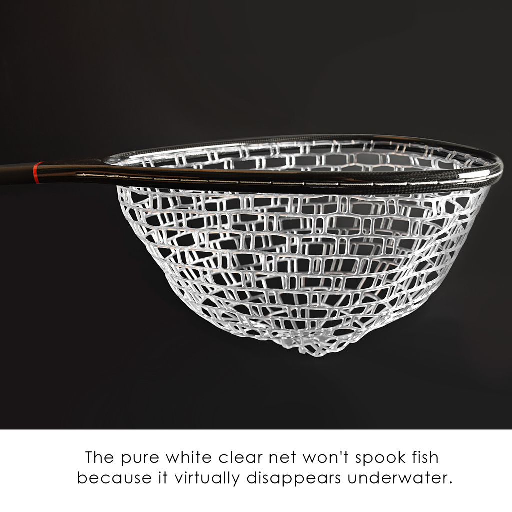 Sunshine Carbon Fibre Net med Sili Net | Sportfishtackle.com