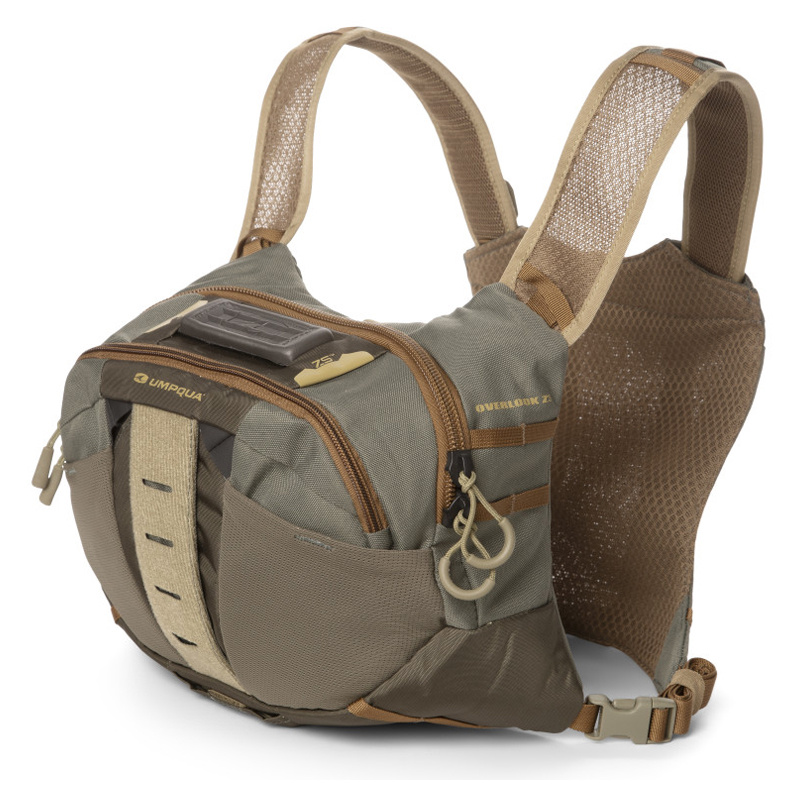 Umpqua ZS2 Overlook 500 Chest Pack/Kit - Olive | Sportfishtackle.com