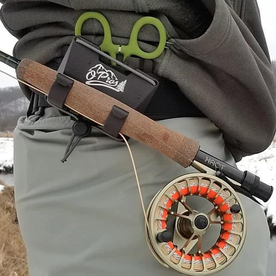 fly fishing rod holder belt Adjustable Waist with for Outdoor Kayak Fishing Adjustable belt The fishing rod holder belt strap can be adjusted according to different body types Ambie Fishing Rod Holster. Third