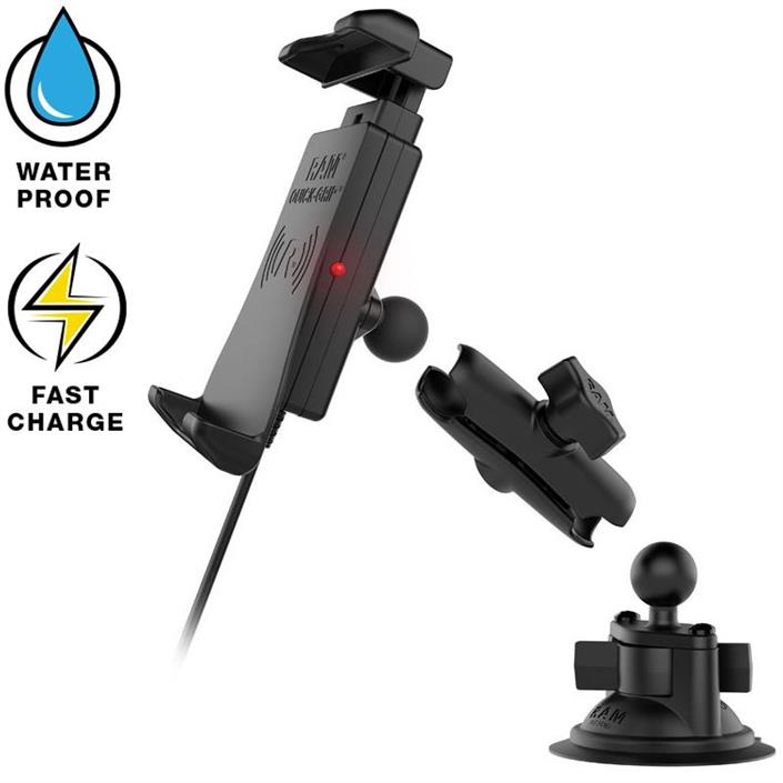 RAM Mounts Quick-Grip Wireless Suction Cup Mount