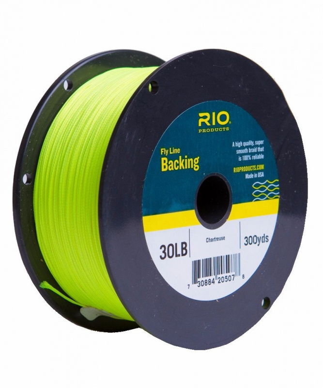RIO Flyline Backing 30lb 300yds Chartreuse