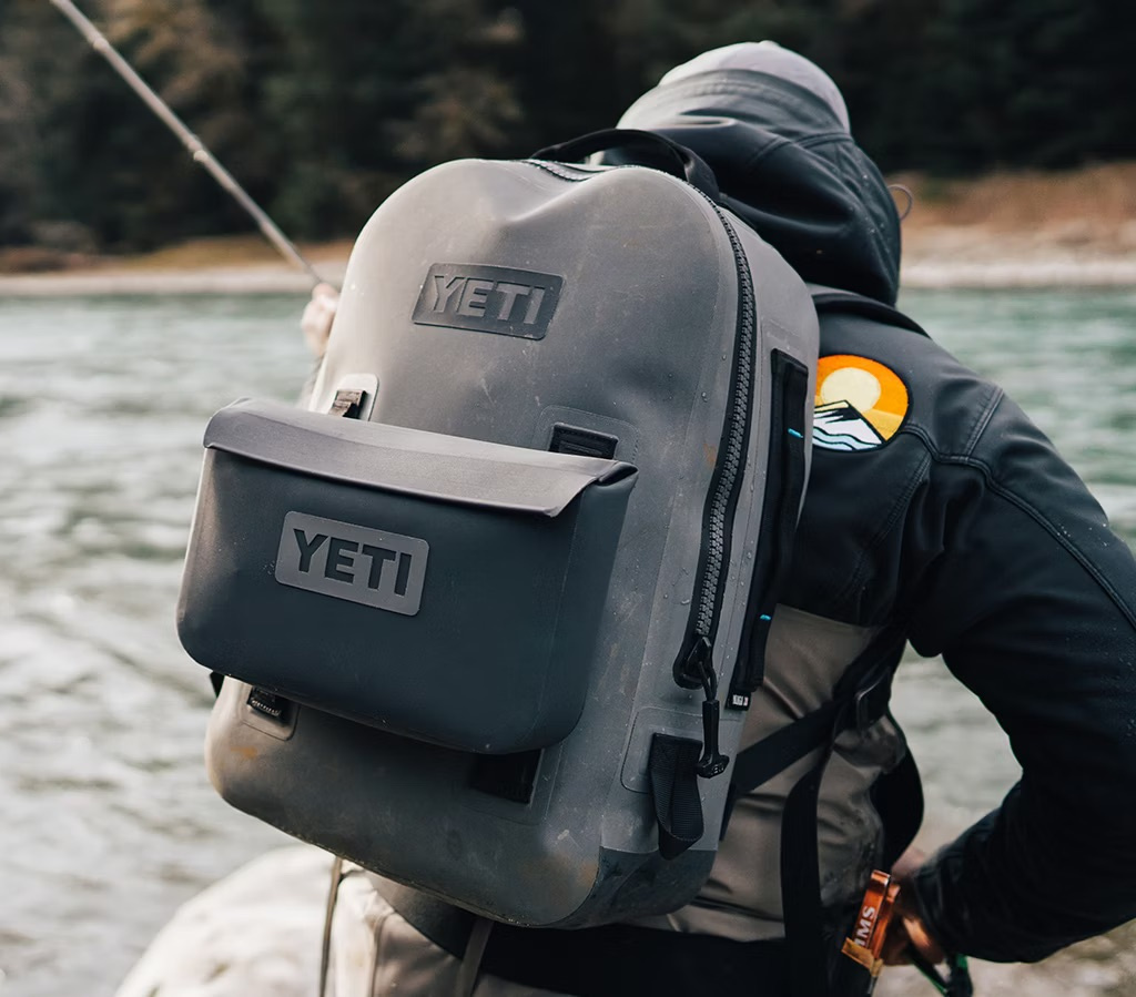 Yeti Sidekick Dry 3L Waterproof Gear Bag - Black | Sportfishtackle.com