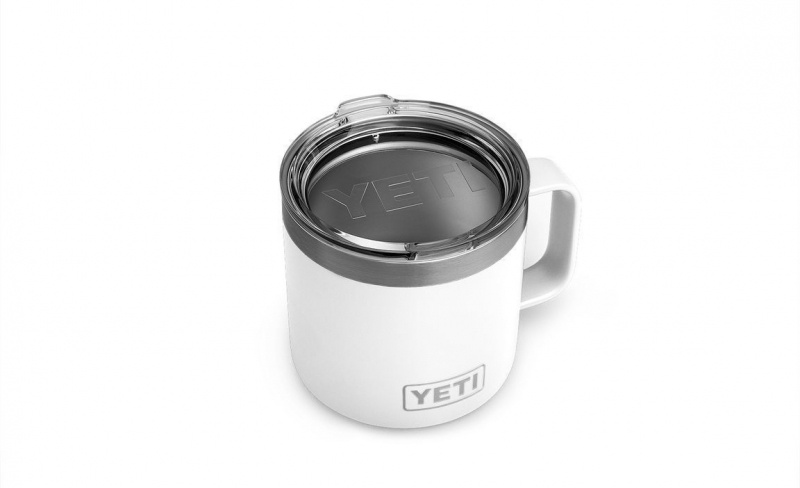Yeti Rambler 14 Oz Mug - White | Sportfishtackle.com
