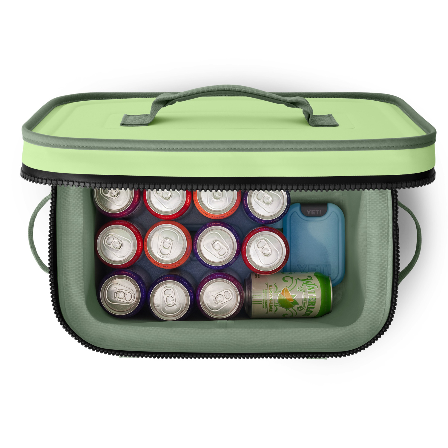 Yeti Hopper Flip 18 Soft Cooler - Key Lime | Sportfishtackle.com