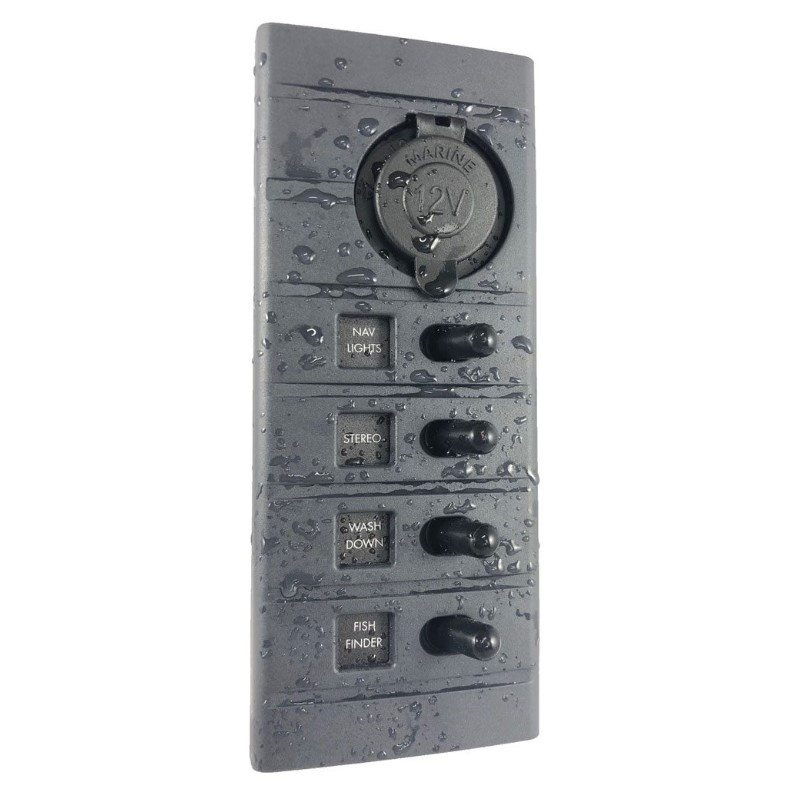 Connex Switch Panel (4) 12v Socket