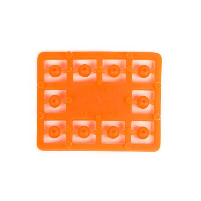 Attractor beads 5mm - Fl. Orange
