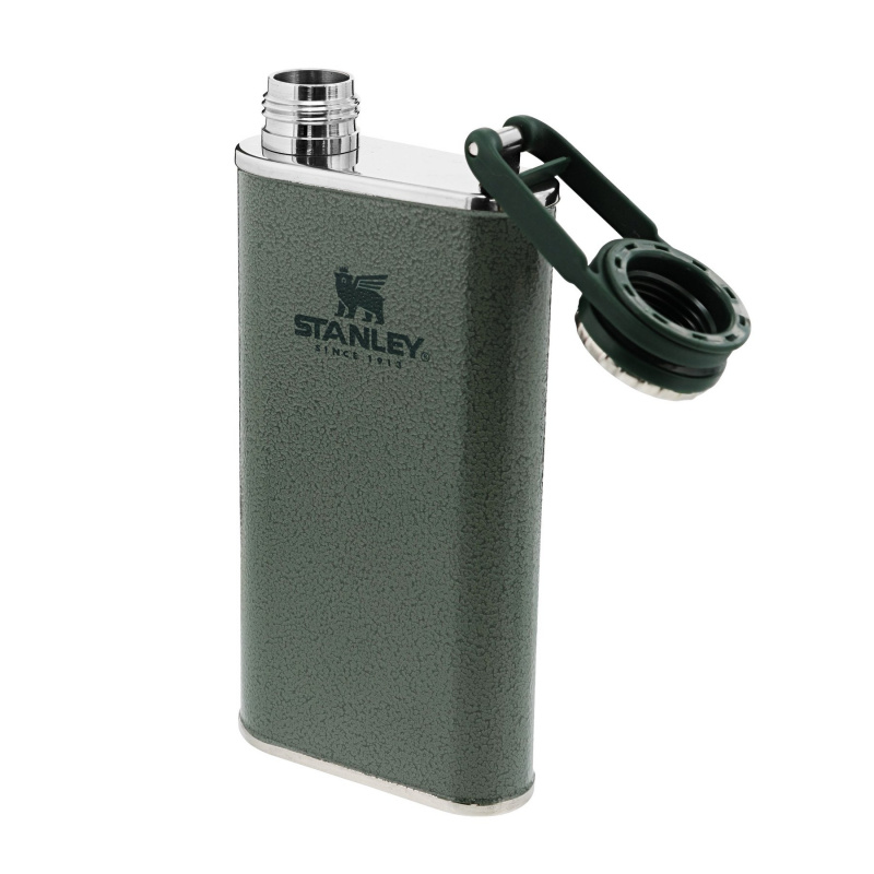 Stanley The Easy Fill Wide Mouth Flask .23L - Hammertone Green