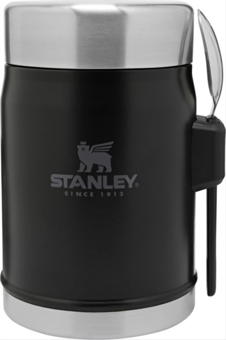 Stanley The Legendary Food Jar + Spork .4L - Matte Black