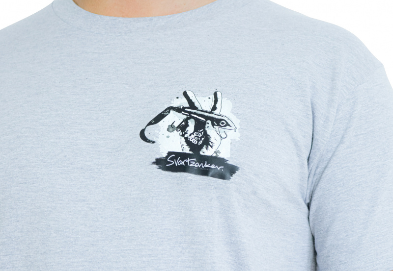 Svartzonker Peace Out T-shirt Grey