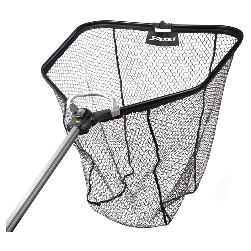 english y shape coarse fishing net Maykay Carbon Telescopic with Long Handle up-to14ft Lightweight Rubber Landing Net for High Docks, Piers, Boats, Coastal & Jetty, Collapsible with Carrying Bag (2.45M/8FT) : Sports & go option that still fishes like a full Types of Fishing Nets: A