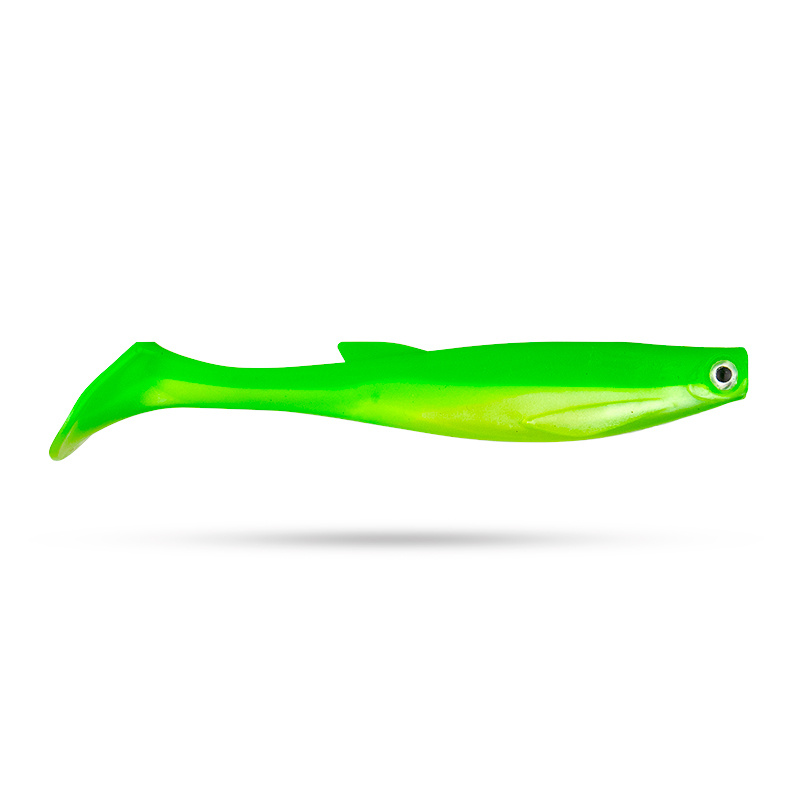 Scout Shad 9cm (5pcs) - Lime Shad