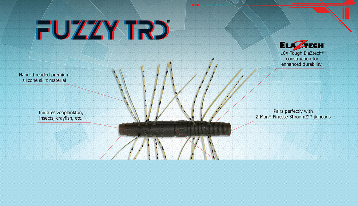 Z-man Fuzzy TRD 2.75'' (4-pack) | Sportfishtackle.com